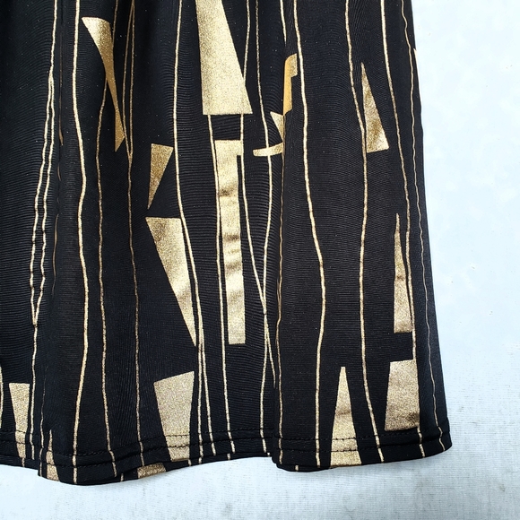 Urban Outfitters M metallic print glam skirt - Picture 3 of 5